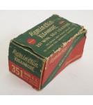 Remington Kleanbore Box of 351 Rifle Ammunition - Partial Box